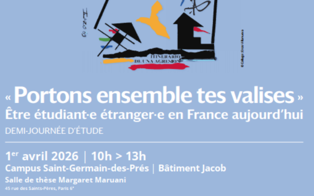 Demi-journée d’étude – « Portons ensemble tes valises » : être étudiant·e étranger·e en France aujourd’hui