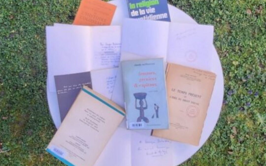 La bibliothèque du chercheur Georges Balandier rejoint les collections de la BU Saint-Germain-des-Prés