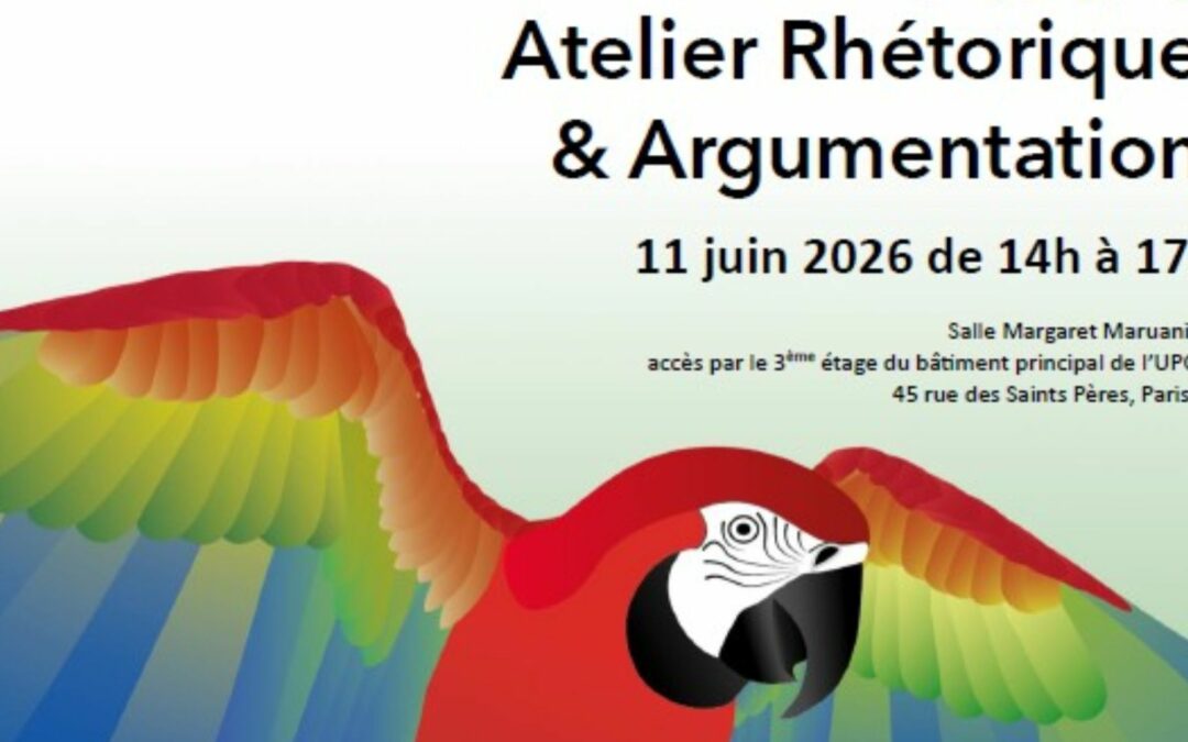 « ‘nouvelle’ rhétorique et didactique du français : expérimentations, limites, perspectives » – Atelier Rhétorique et Argumentation (ARA)