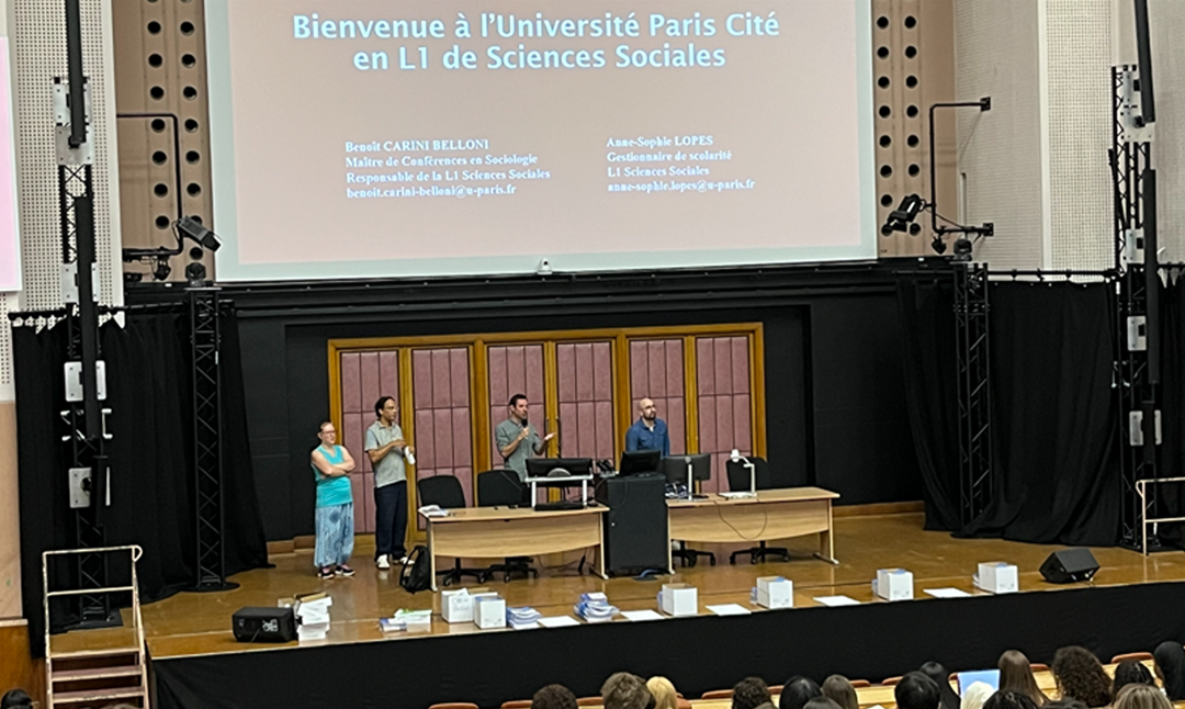 Bienvenue à toutes les étudiantes et tous les étudiants !